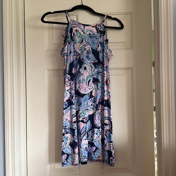 Lilly Pulitzer for Girl High Tide straps dress size XL PREOWNED! - Picture 3 of 4